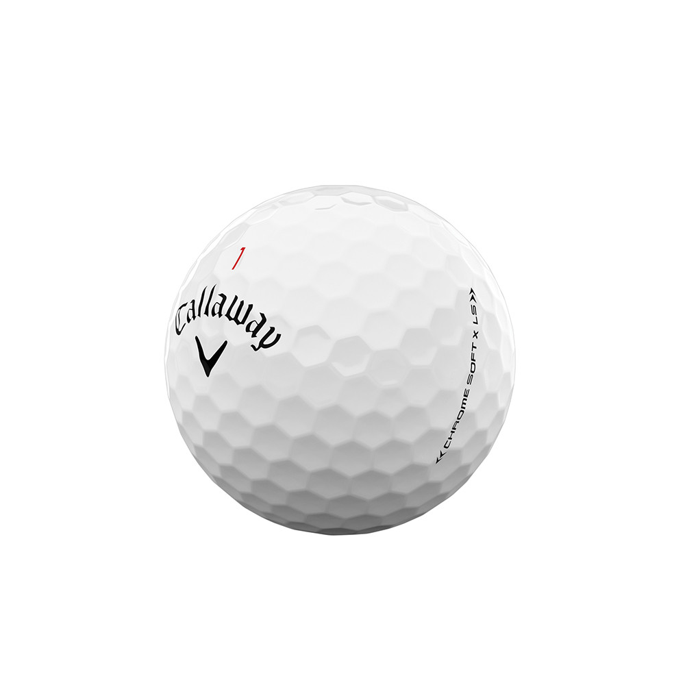 Callaway Chrome Soft X LS White Golf Balls - Prior Generation